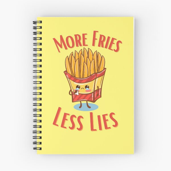 Item preview, More Fries Less Lies designed and sold by Erie-Cole.