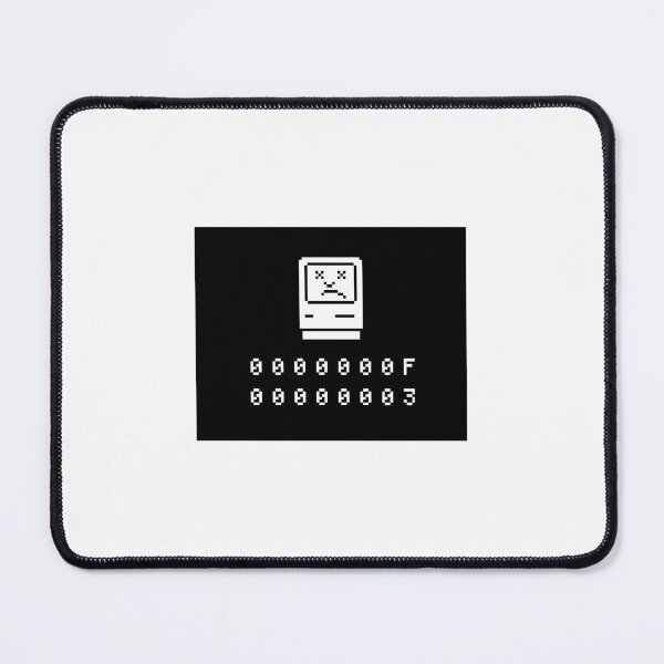 Item preview, Apple Mac - Retro 1990s Classic Sad Face Error Message designed and sold by BlueImage.