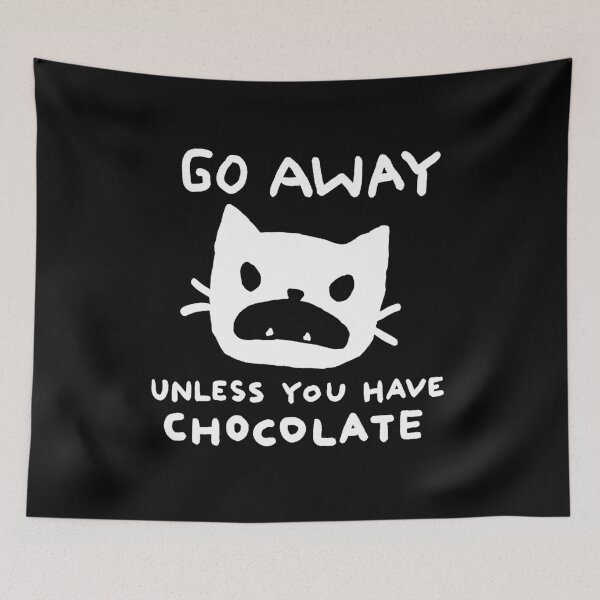 Item preview, Fox Shiver™ - Go away. Unless you have chocolate. designed and sold by Fox Shiver.