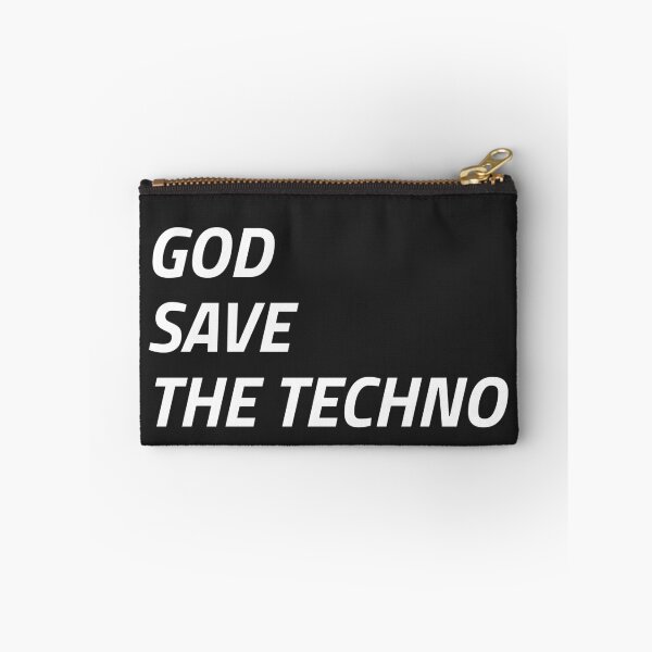 Item preview, God Save the Techno  designed and sold by analogwardrobe.