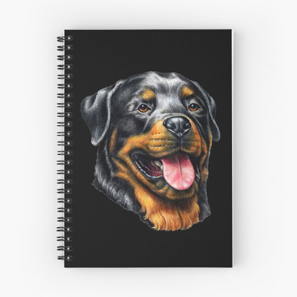 Item preview, Cara Retrato Pintura a la acuarela Rott Cool Gift Rottweiler designed and sold by joh1zwfkristy.