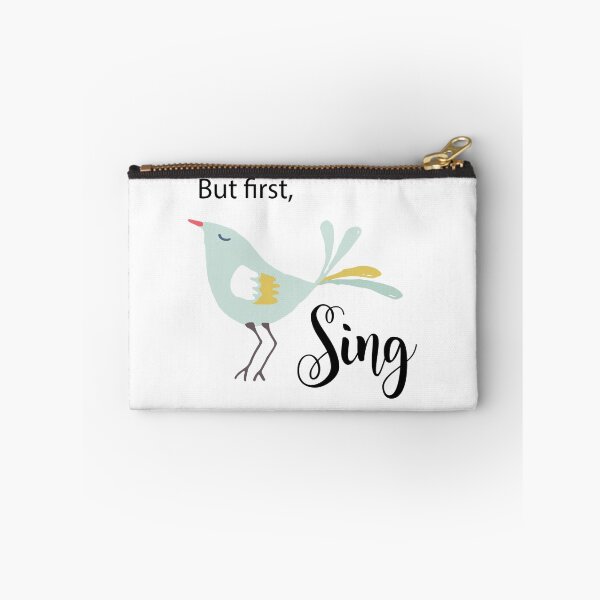 Item preview, But first, Sing designed and sold by Lily Teague.