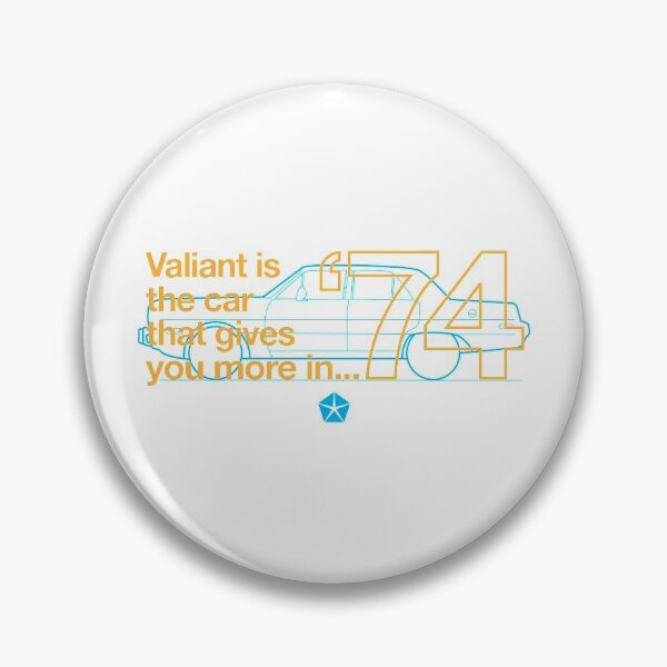 Item preview, 1974 Valiant Sedan - The Car That Gives You More designed and sold by Justin Ellis.