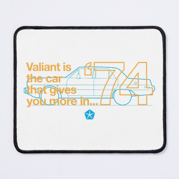 Item preview, 1974 Valiant Sedan - The Car That Gives You More designed and sold by Justin Ellis.
