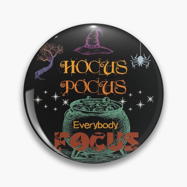 Item preview, Hocus Pocus Everybody Focus, funny halloween designed and sold by Benchamart.