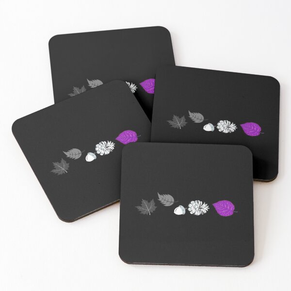 Item preview, Fall Autumn Thanksgiving Leaves Ace. Asexual Pride designed and sold by Subtle Pride Shop.