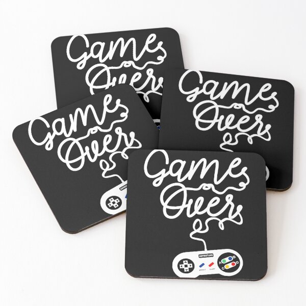 Item preview, GAME OVER designed and sold by wineDsign.