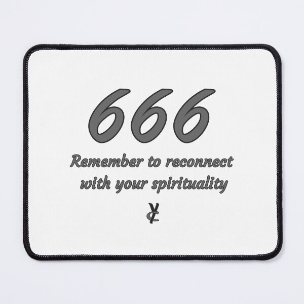 Item preview, 666 Remember to reconnect with your spirituality designed and sold by yourchallenge.
