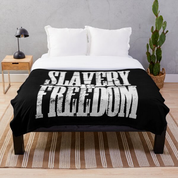 Item preview, Slavery is freedom designed and sold by Mae i live.
