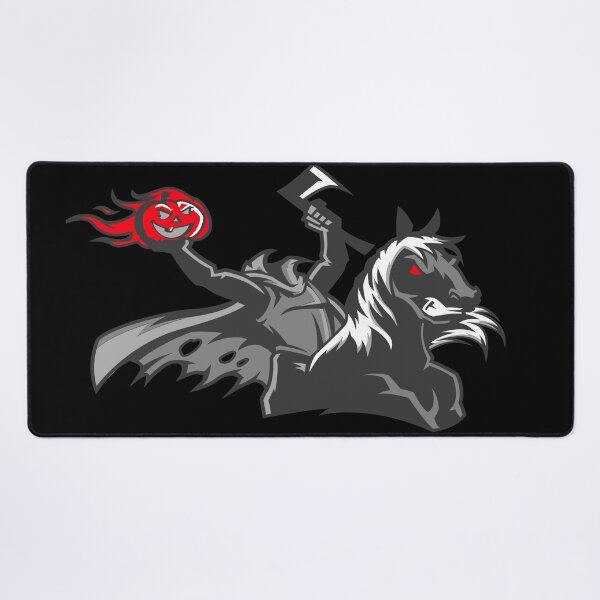 Item preview, Headless Horseman Don't Lose Your Head with Flaming Pumpkin Halloween designed and sold by LMcDs.