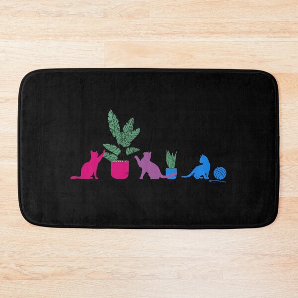 Item preview, Bi Cats and Plants. Bisexual Pride designed and sold by Subtle Pride Shop.