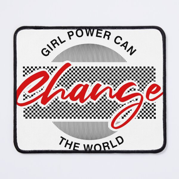 Item preview, Girl power can change the world designed and sold by wineDsign.