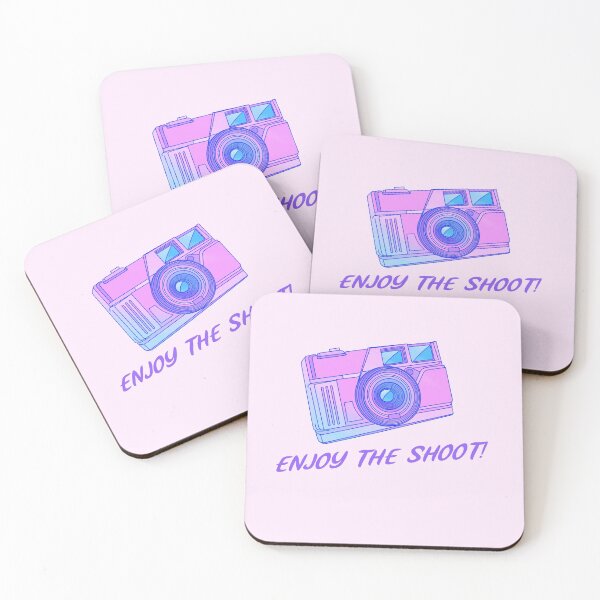 Item preview, "Enjoy the Shoot" Vapor wave Film Camera designed and sold by analogwardrobe.