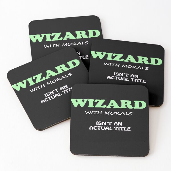 Item preview, Wizard With Morals designed and sold by CUTESTUFFnow.