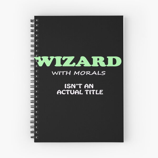 Item preview, Wizard With Morals designed and sold by CUTESTUFFnow.