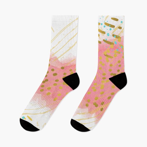 Item preview, Gold and Pink Print  designed and sold by creativeDaphne.