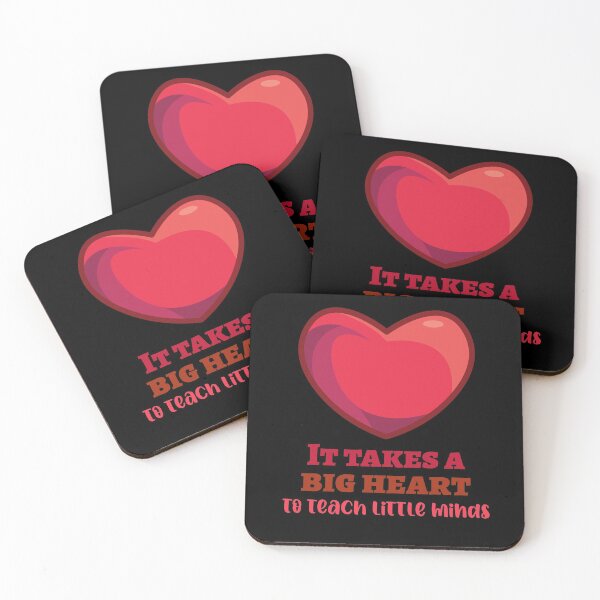Item preview, It takes a big heart to teach little minds designed and sold by DKVanOss.