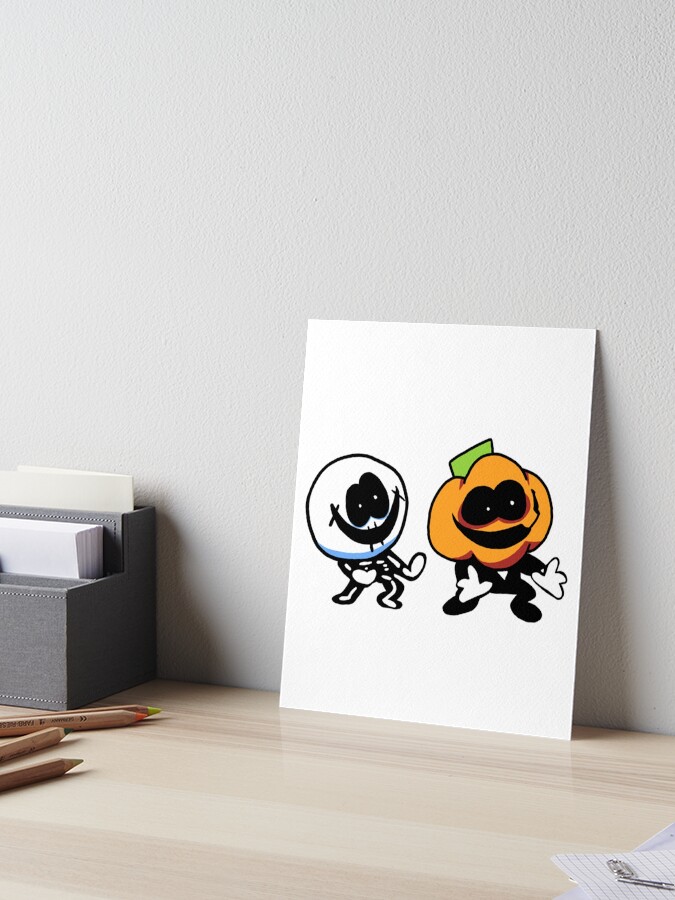 Spooky Month Mounted Print for Sale by XephArtcute