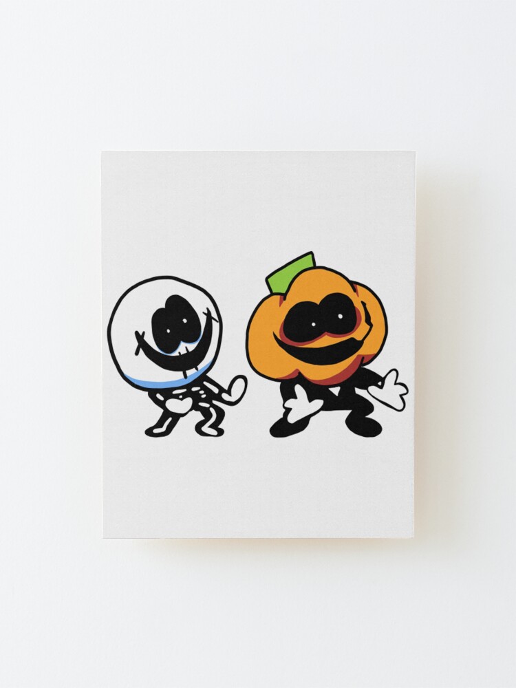 Spooky Month Mounted Print for Sale by XephArtcute