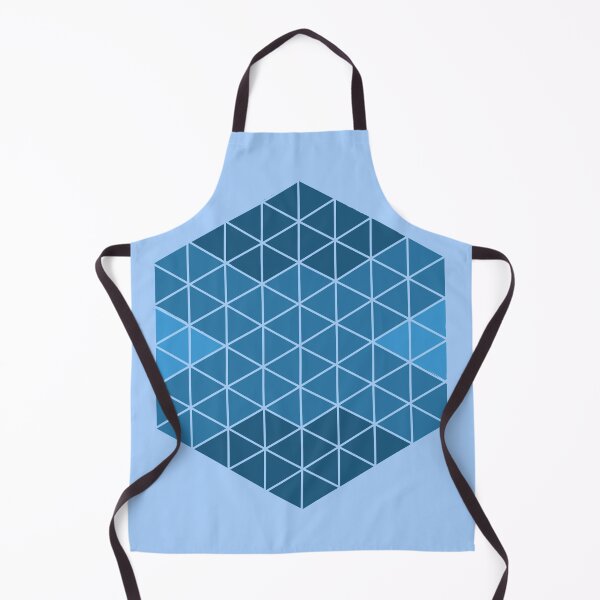 Item preview, Blue Abstract Triangle Sacred Geometry  designed and sold by Brooklynmpls.