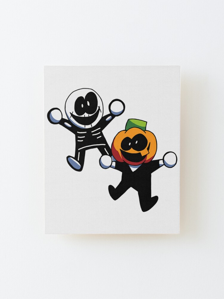 Spooky Month Mounted Print for Sale by XephArtcute