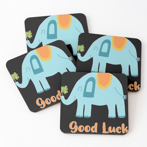 Item preview, Good luck elephant designed and sold by Inkrebel.