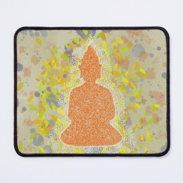 Planting Seeds Buddha Mouse Pad