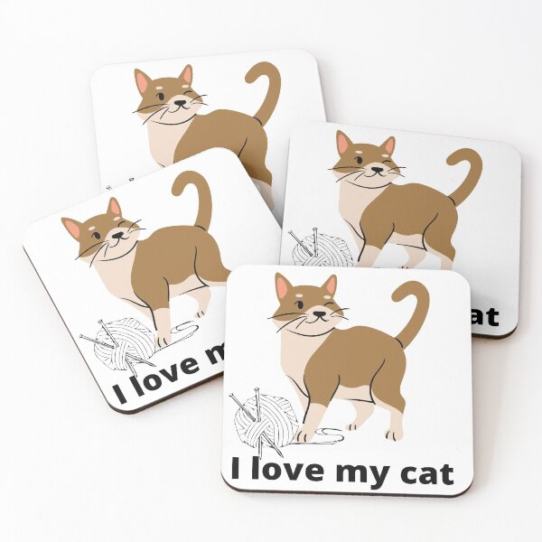 Item preview, I Love My Cat. designed and sold by Dhilon2021.