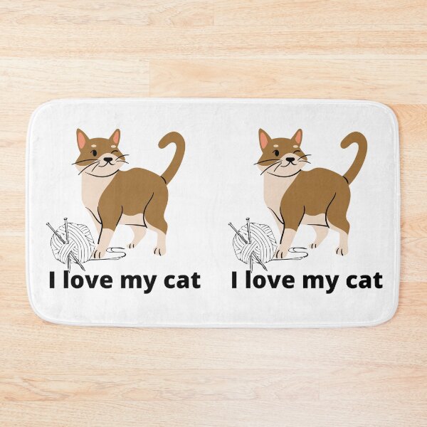 Item preview, I Love My Cat. designed and sold by Dhilon2021.
