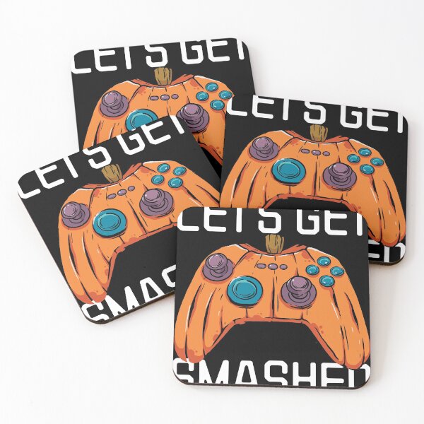Item preview, Let's Get Smashed Halloween Gaming designed and sold by retrodesigner14.