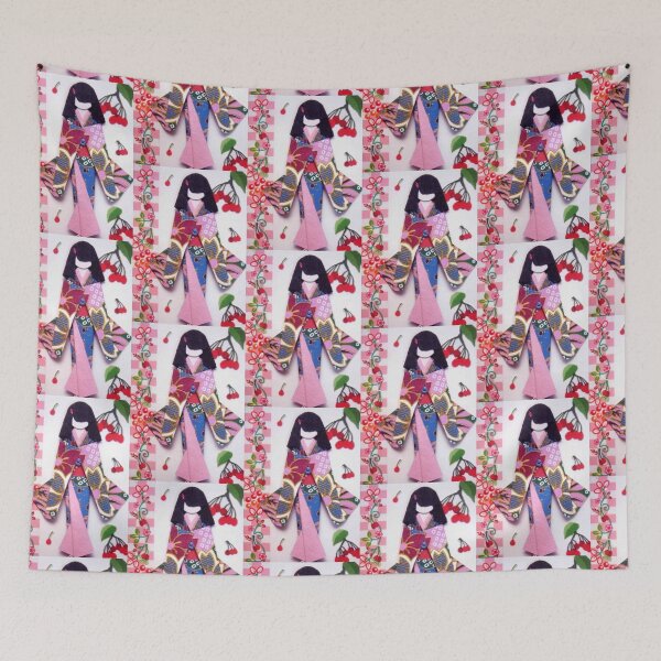 Item preview, Beautiful Japanese paper doll in kimono designed and sold by JoAnnValencia.