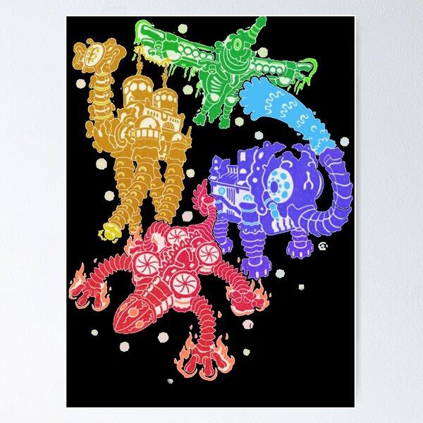 Item preview, Divine Beasts designed and sold by Inkrebel.