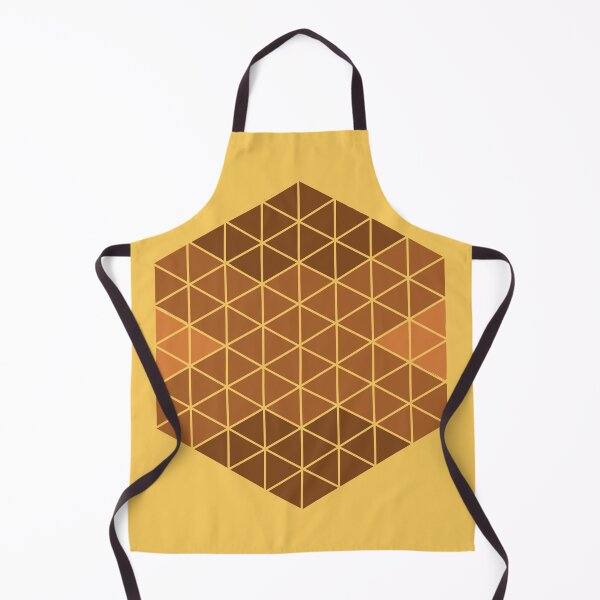 Item preview, Orange Abstract Triangle Sacred Geometry designed and sold by Brooklynmpls.