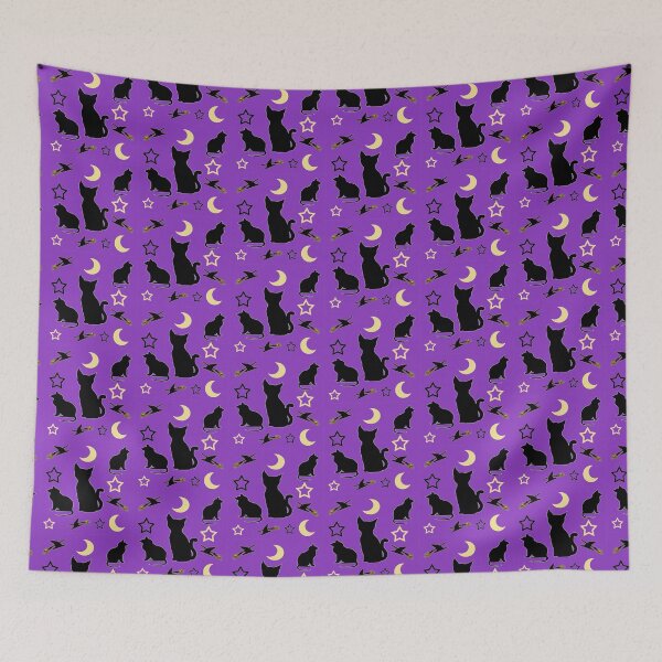 Item preview, Cats and Witch Hats designed and sold by blakcirclegirl.