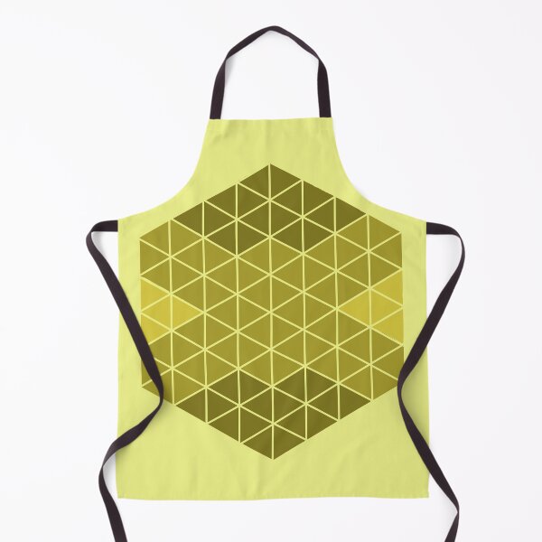 Item preview, Yellow Abstract Triangle Sacred Geometry designed and sold by Brooklynmpls.