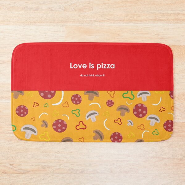 Item preview, Love is pizza! designed and sold by PersasArtCorner.