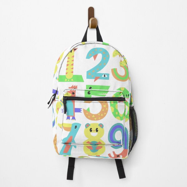 Item preview, Playful rainbow colorful numbers 1-9 for kids designed and sold by Chinxi.
