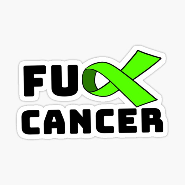 Fu*k lymphoma cancer Sticker
