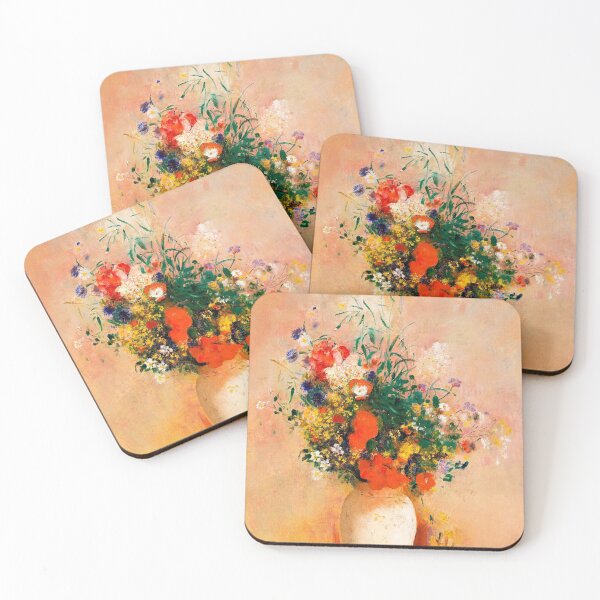 Item preview, Vase of Flowers, by Odilon Redon designed and sold by lamalee.