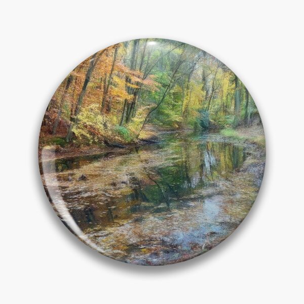 Item preview, Woods and Stream in Autumn designed and sold by Pamela Storch.