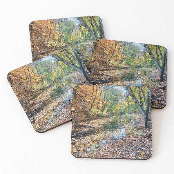 Item preview, Woods and Stream in Autumn designed and sold by Pamela Storch.