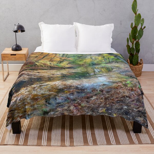 Item preview, Woods and Stream in Autumn designed and sold by Pamela Storch.