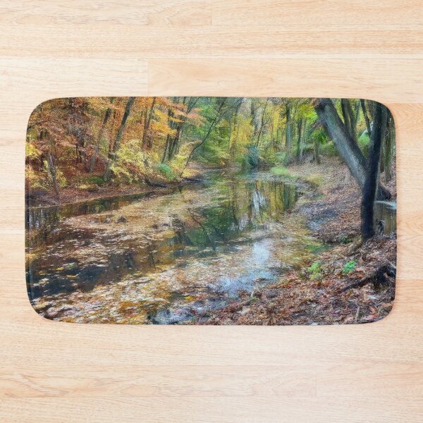 Item preview, Woods and Stream in Autumn designed and sold by Pamela Storch.