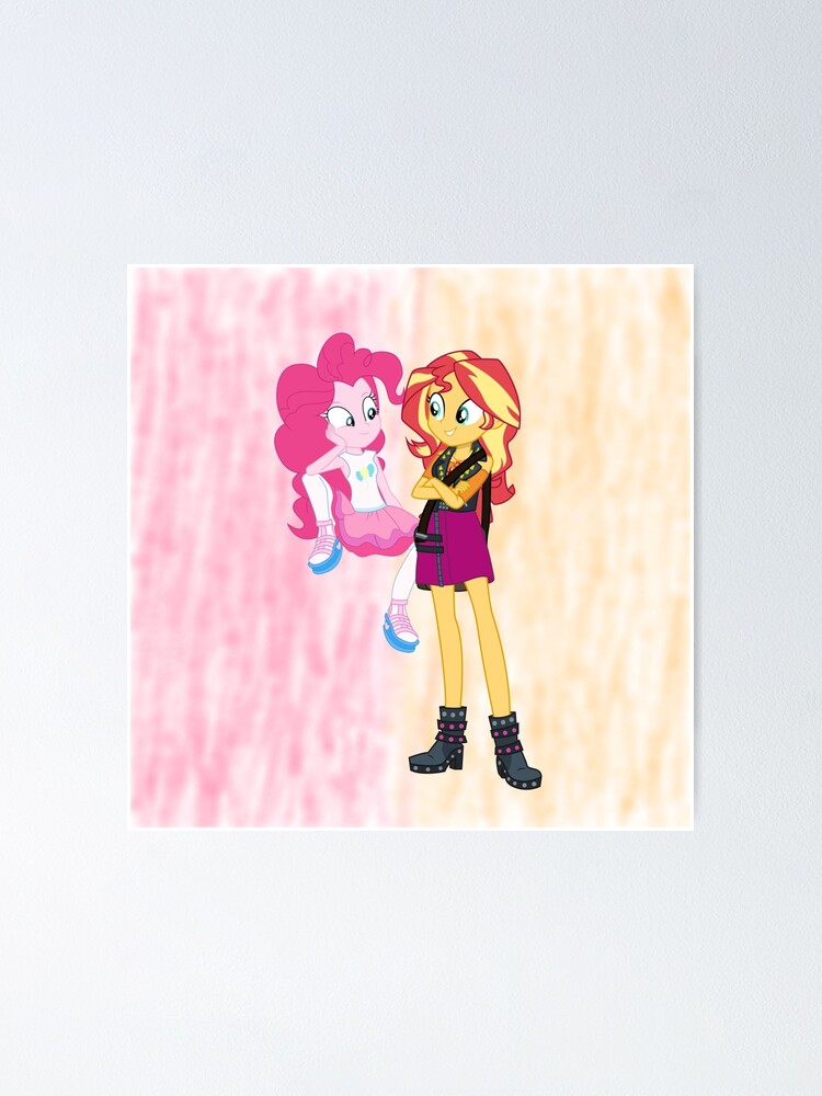 Pinkie Pie and Rainbow Dash Poster for Sale by hannahmander