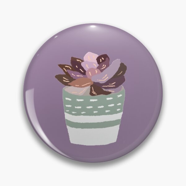 Item preview, purple echeveria succulent designed and sold by Rania Younis.