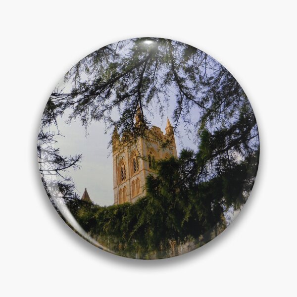 Item preview, Buckfast Abbey,  behind trees designed and sold by Vaengi.