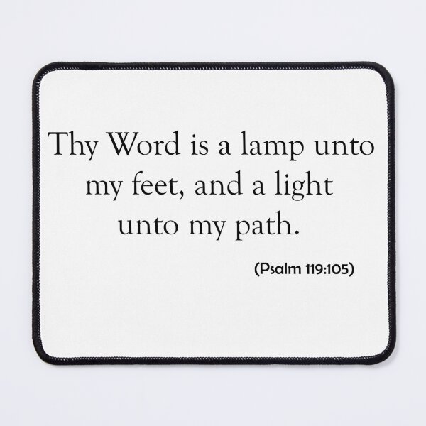 Item preview, A Lamp Unto My Feet designed and sold by stewart777.