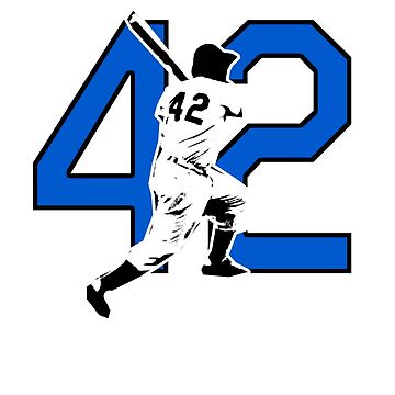 THE VINTAGE BROOKLYN BASEBALL 42 RETIRED NUMBER ALWAYS IN OUR