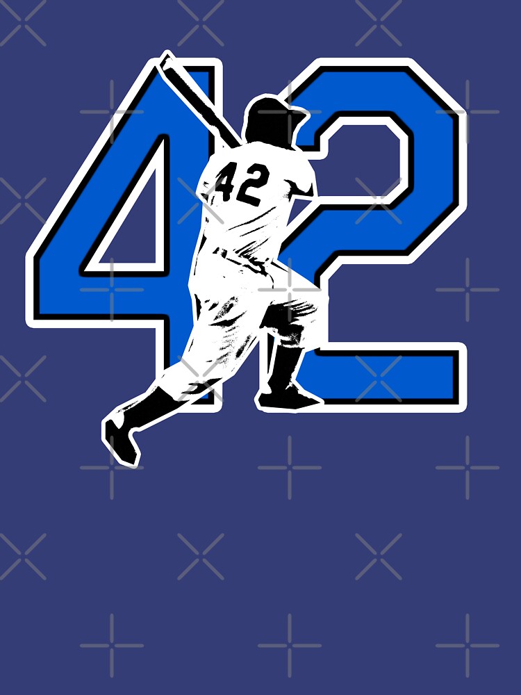 THE VINTAGE BROOKLYN BASEBALL 42 RETIRED NUMBER ALWAYS IN OUR