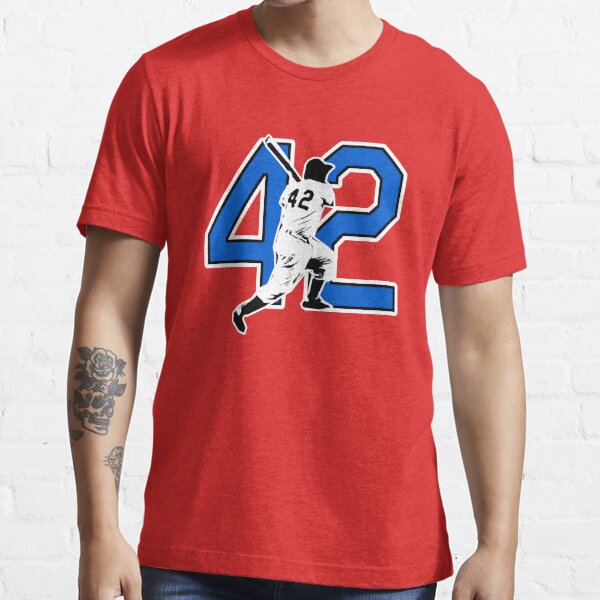 THE VINTAGE BASEBALL NUMBER 42 RETIRED NUMBER BROOKLYN BASEBALL SHIRT, JACKIE  ROBINSON STICKER  Classic T-Shirt for Sale by CityWitty